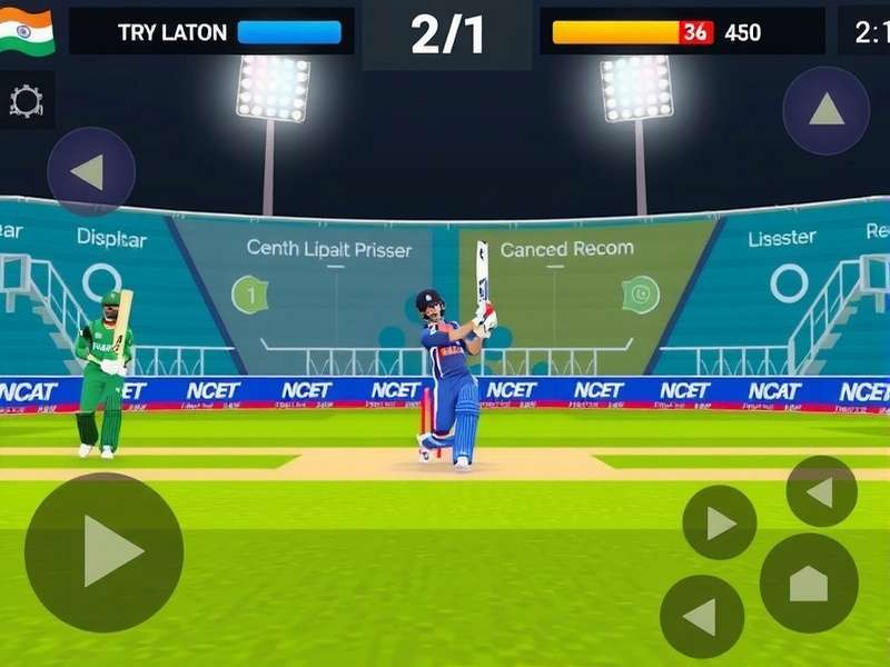 India Cricket Aces Game Screenshot